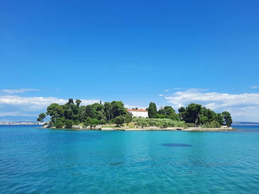 From Zadar: Islands Boat Tour with Drinks - Meeting Marin at the INA Gas Station on Obala kneza Branimira