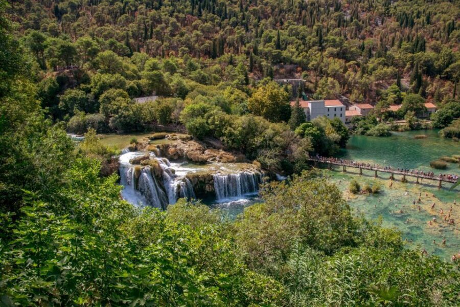 From Zadar: Krka National Park and Waterfalls Day Trip - Skradinski buk cruise: why the river ride changes how you see the falls