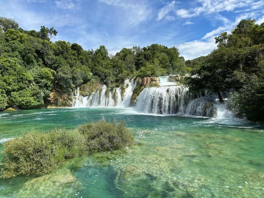 From Zadar: Krka Waterfalls Day Tour with Boat Ride & Guide - Price and value: what you pay now vs what you pay on the day