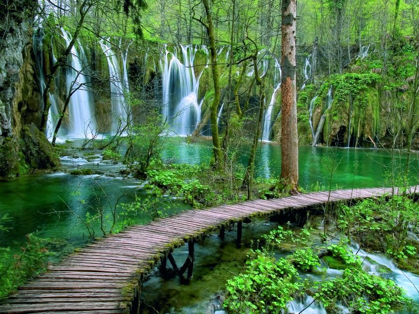 From Zadar: Plitvice Lakes National Park Tour - Kozjak Lake electric boat ride: only navigable lake, plus a cool name story