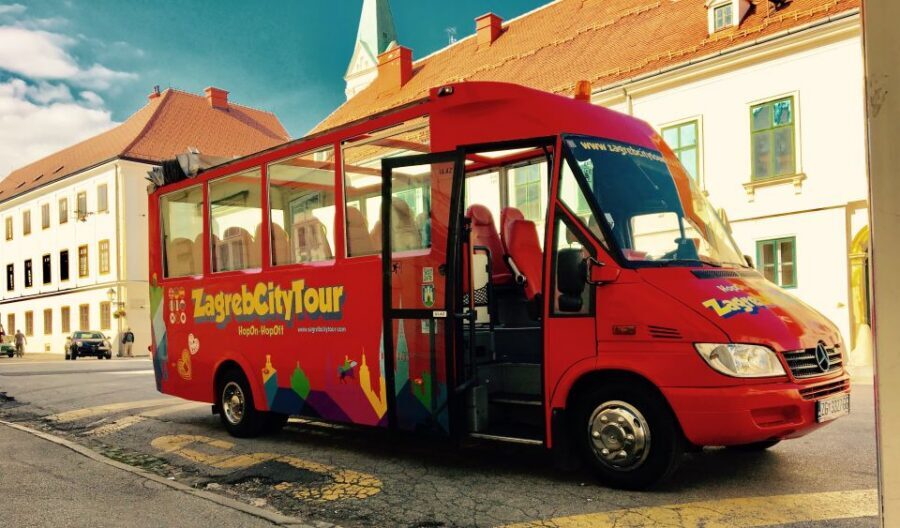 Hop On Hop Off Panoramic bus - Zagreb City Tour - Entering Zagreb via a hop-on hop-off panoramic loop