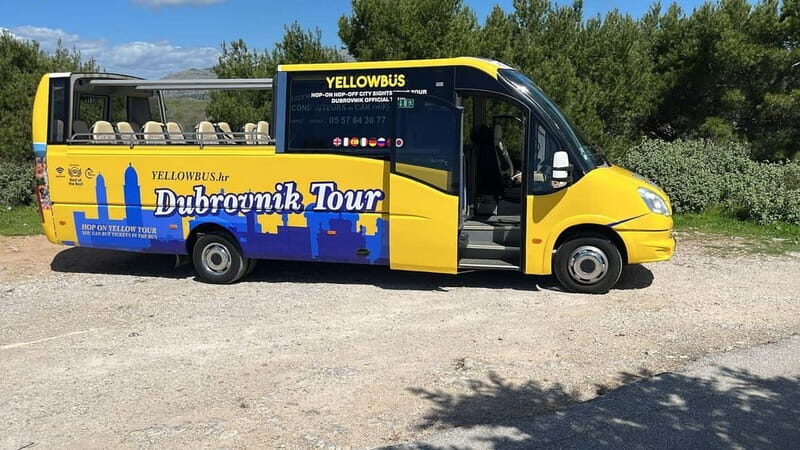Hop-On Hop-Off Yellow Cabrio Tour: See Dubrovnik in 90mins - Key things to know before you go