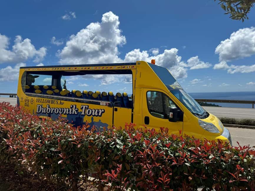 Hop-On Hop-Off Yellow Cabrio Tour: See Dubrovnik in 90mins - Guides You Can Actually Talk To (Croatian and English)
