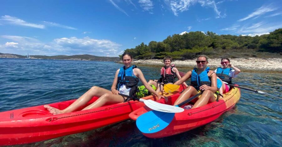 Hvar: Pakleni Islands Self-Guided Kayaking Tour - Bonj Beach Start Point: Getting on the Water Fast