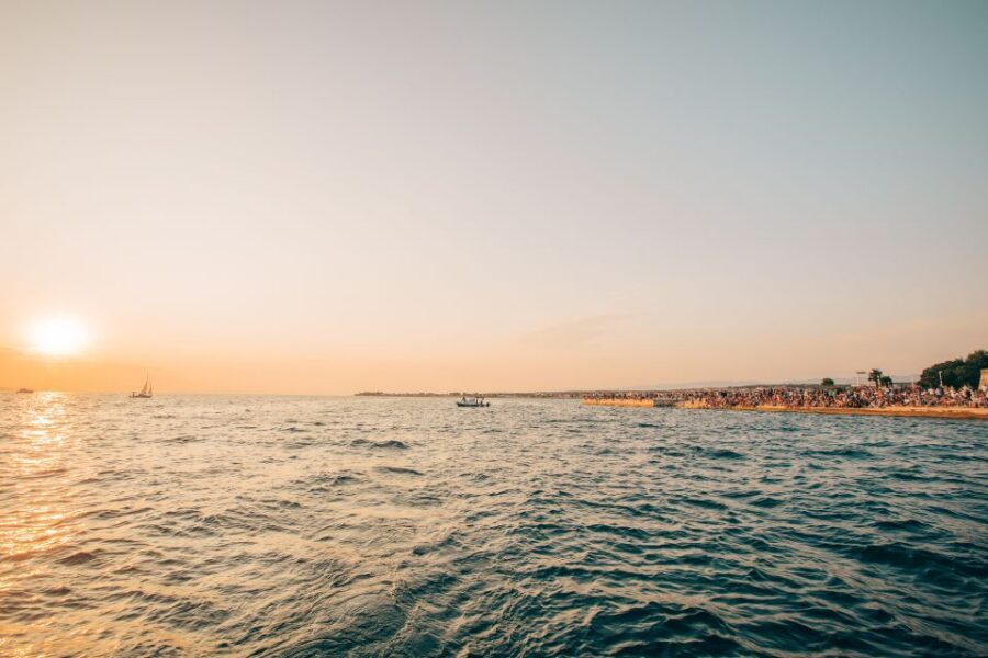 Hvar: Romantic Sunset Sailing Experience On A Comfort Yacht - The Sunset Part: Watching the Sky Meet the Sea