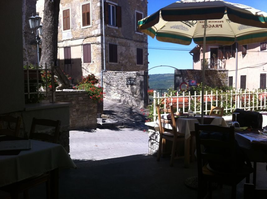Istria: Guided Tour of Inner Istria with Food Tasting - Pickup and the Air-Conditioned Ride That Actually Helps
