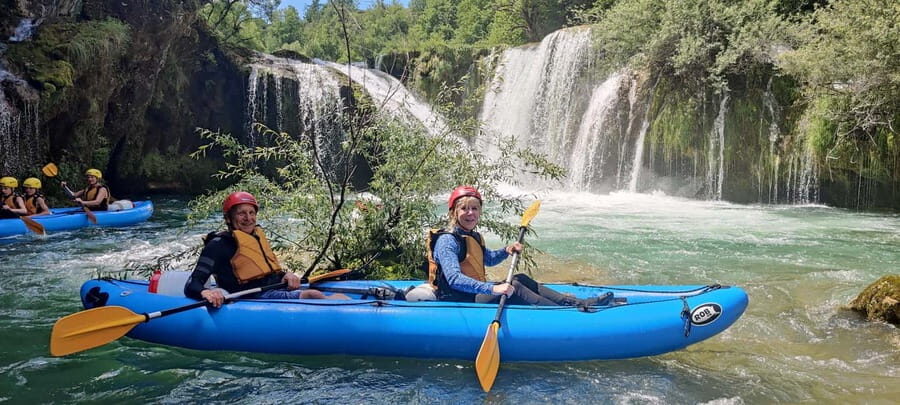 Kayaking Mreznica Waterfalls in Natural Monument - Getting there: meeting point directions that help you avoid the gravel-road detour panic