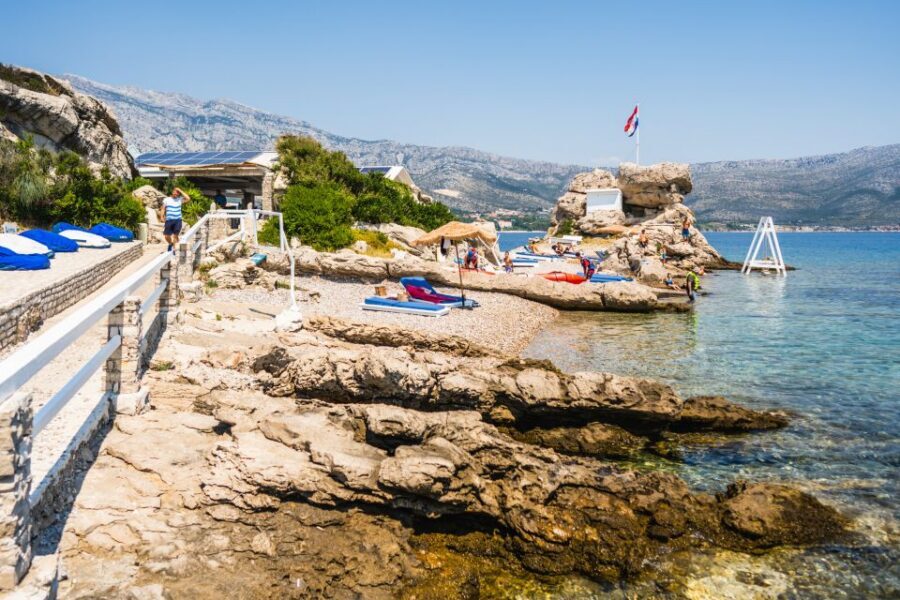 Korčula 3 ISLAND CATAMARAN TOUR Badija - Vrnik - Stupe - Snorkeling and water time: how to get the most out of the gear