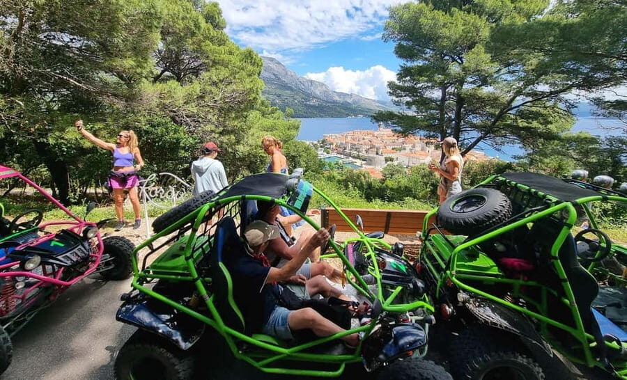 Korcula: Buggy Safari with Local Food and Wine Tasting - Behind the scenes: their hunting room and liqueur tasting