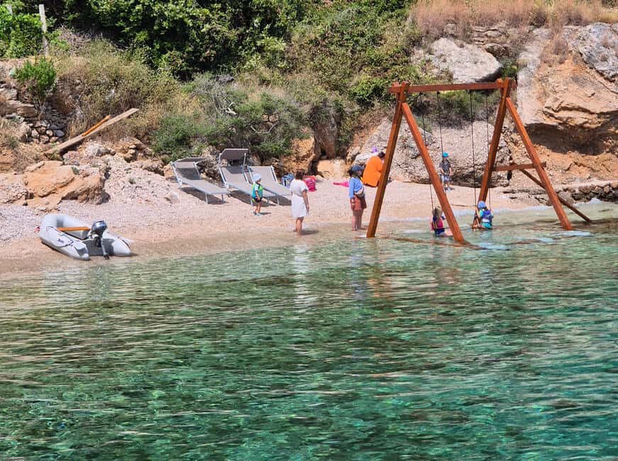 Makarska: 3 island, Cave, Cliffs, Jelsa, Lagoon, Golden Horn - Golden Horn (Zlatni Rat) on Brač: iconic shape, decide how much crowd you tolerate