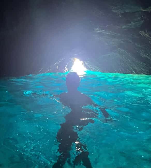 Makarska: 3 island, Cave, Cliffs, Jelsa, Lagoon, Golden Horn - The Little Blue Cave on Hvar: snorkeling that actually feels special
