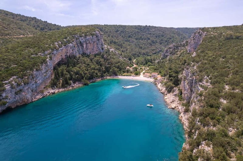 Makarska: 3-island Speedboat Cave & Blue Lagoon Tour - What you get for about $106: gear, shade, skipper, and fuel