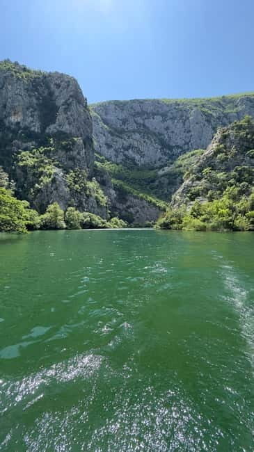 Omiš: 2-Hour Cetina River Boat Tour and Nature Park Visit - On-Board Style: Captain Focuses on Driving (Not Lecturing)