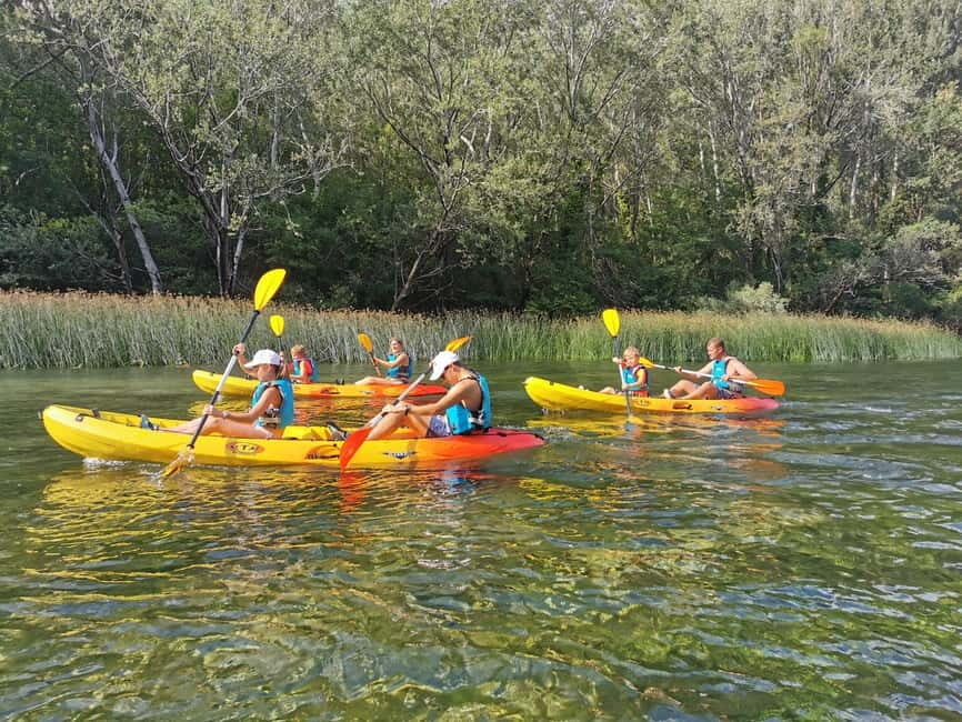 Omiš/Split: 4h Kayaking in Cetina Protected Nature Park Area - Kayaking the Cetina River canyon from Omiš