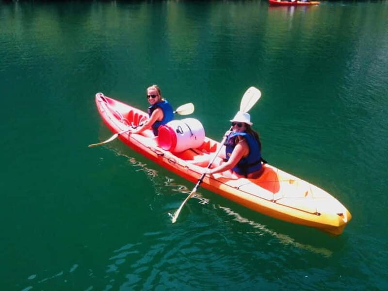 Omiš/Split: 4h Kayaking in Cetina Protected Nature Park Area - Returning to Omiš: current helps, wind changes everything
