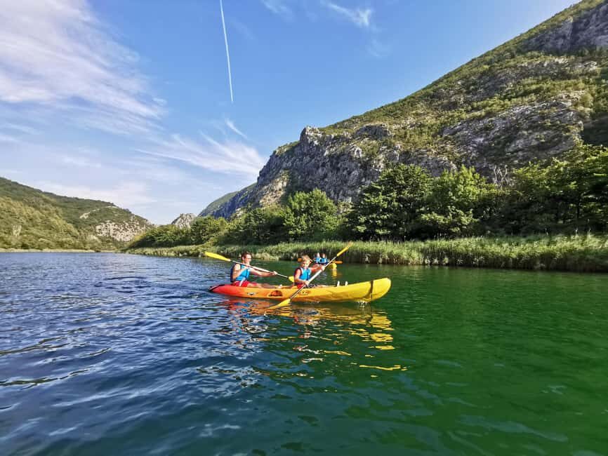Omiš/Split: 4h Kayaking in Cetina Protected Nature Park Area - How this $28 kayak rental delivers real value