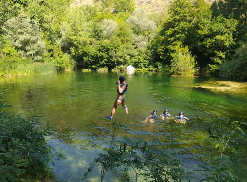 Omiš/Split: Cetina River Rafting Adventure & Cliff Jumping - Water shoes, life jackets, and gear: what’s actually included