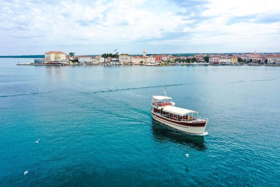Poreč: Panoramic Morning Cruise Among 20 Islands with Drinks - Dolphins and sea life: exciting, but treat it as bonus