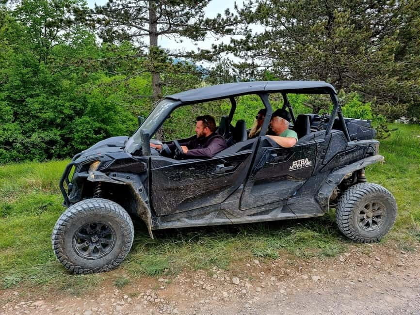 PULA AND ROVINJ: BUGGY FAMILY SAFARI 1, 2, 2.5 & 4 H - 2-Hour Rovinj Safari: Lim Bay Views and the Optional Turnina Castle Ruins