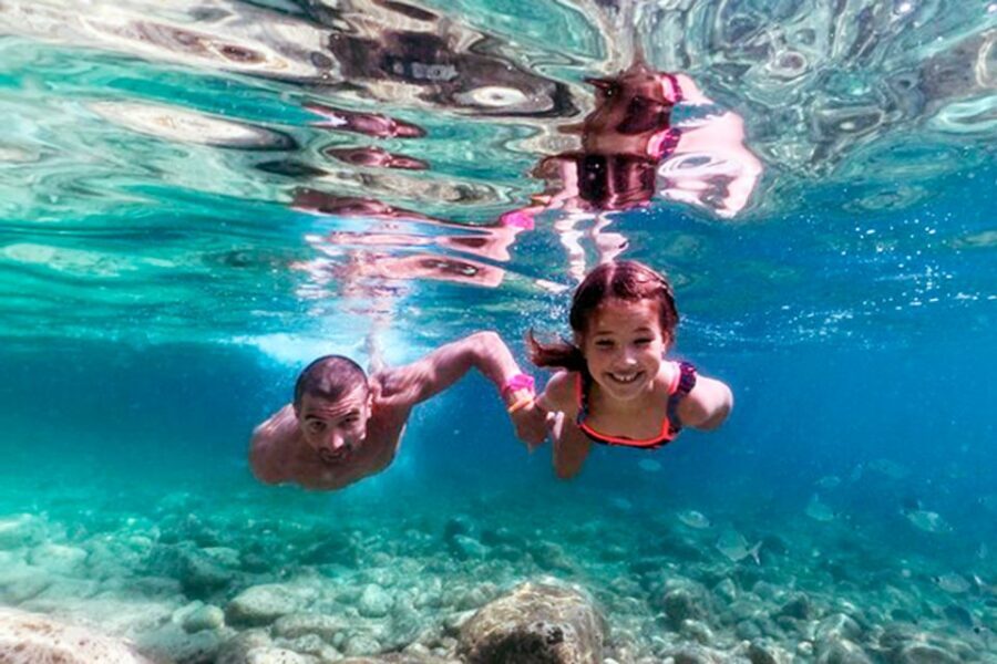 Pula: Brijuni National Park Tour with Island Visit - St. Jerolim (Sveti Jerolim): your swim stop and the cash entrance fee