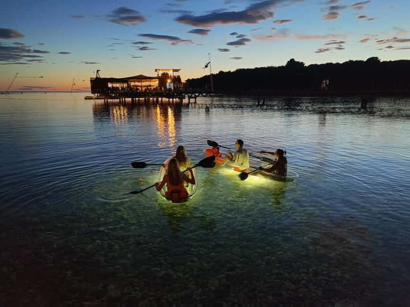 Pula: Cave Sunset/Night Tour in Transparent Kayak - Transparent Kayaking at Night: What Makes Pula Feel Different