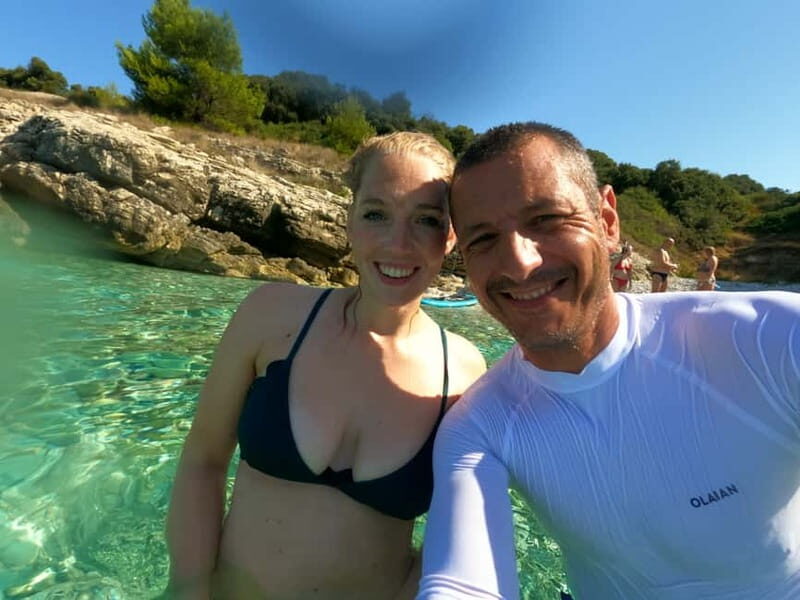 Pula: Kayak Tour, Cliff Jumping, Snorkeling & GoPro Pictures - Hidden Beach in Brioni National Park: Snorkeling at Sea-Only Access