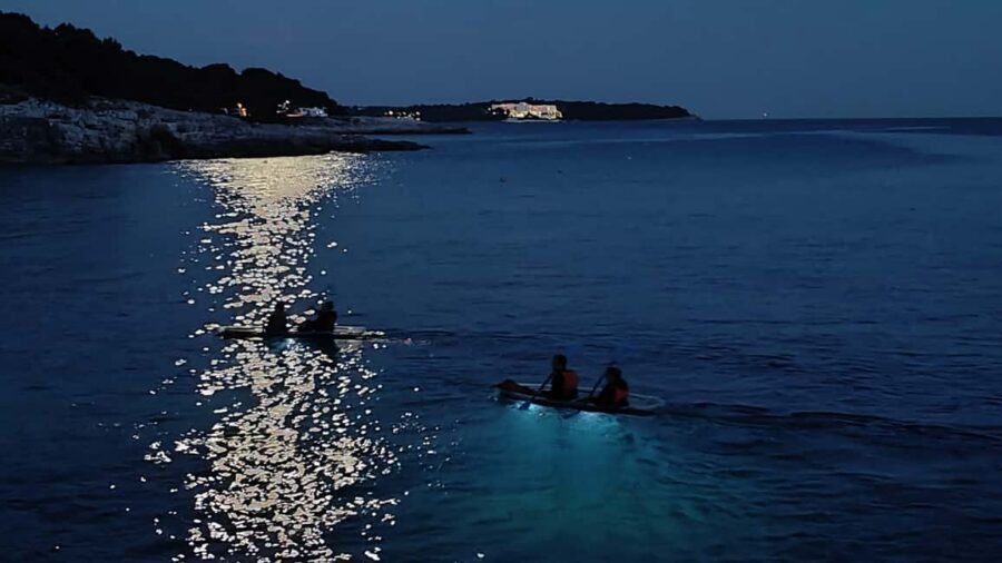 Pula: Night Tour in Transparent Kayak with Stargazing - Quick hits before you go