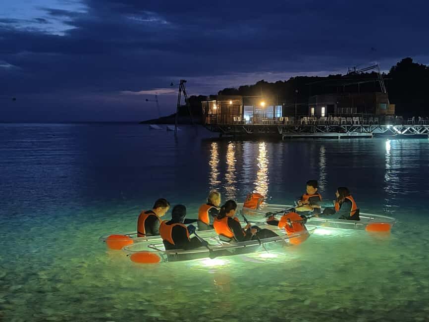 Pula: Night Tour in Transparent Kayak with Stargazing - Remote Rocky Beach Stargazing: Planets, Folklore, and Open Sky