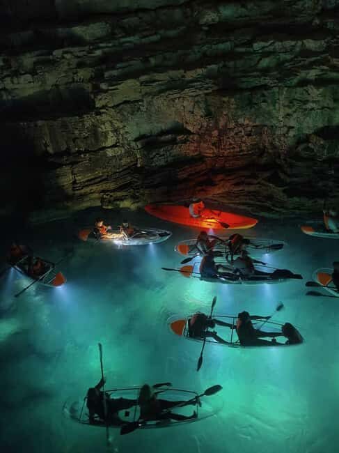 Pula: Night Tour in Transparent Kayak with Stargazing - The 10-Minute- Early Start Near Autocamp Stoja