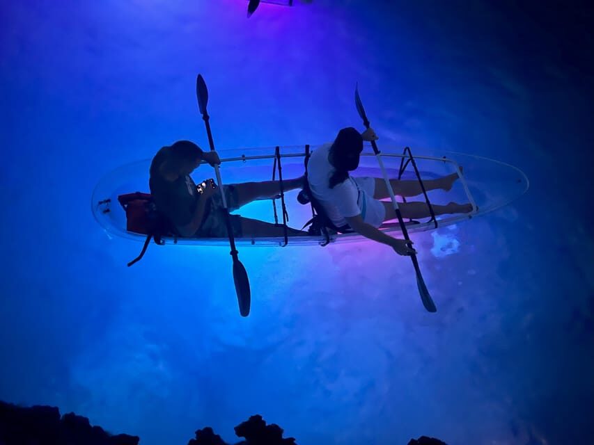 Pula: Sunset/Night Illuminated Transparent Kayak Tour - Gear and comfort: what to wear so the night stays fun