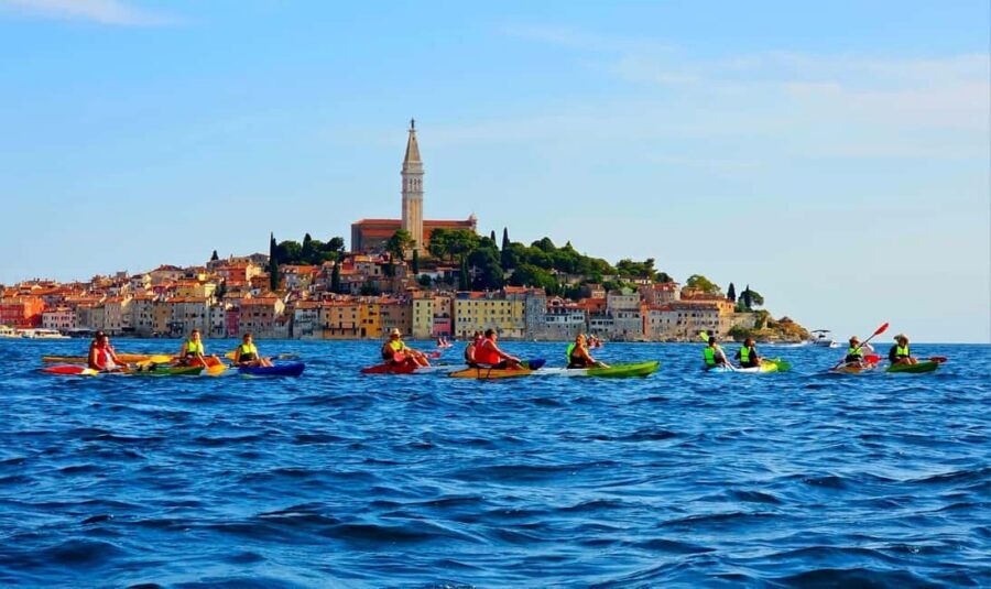 Rovinj-Amazing kayak tour &snorkeling &free drink &photos - St Katerina Island break: drink, swimming, and secluded shoreline time