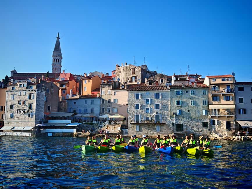 Rovinj-Amazing kayak tour &snorkeling &free drink &photos - Why the guide’s photos change your whole day