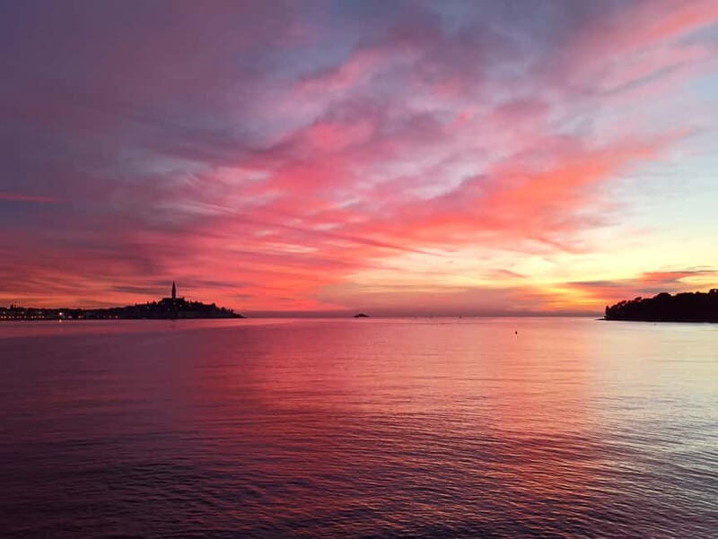 Rovinj: Dolphin Watching Sunset Speedboat Tour with Drinks - Drinks onboard and what the boat experience feels like