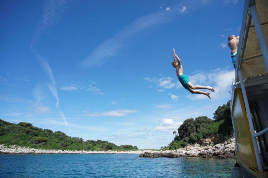 Rovinj Islands Boat Tour with Swimming - Key highlights at a glance
