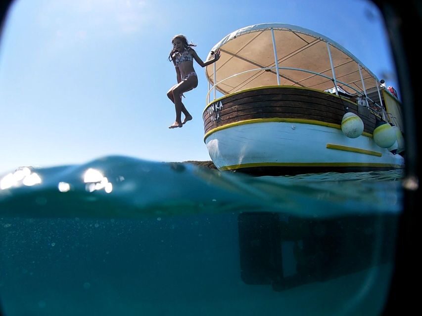 Rovinj Islands Boat Tour with Swimming - Dvije Sestrice: The Two Sisters Swim Break and Snorkeling Time