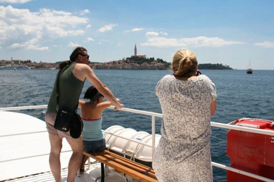 Rovinj: Lim Fjord and Pirate Cave Boat Tour - Driving to the End of Lim Fjord for Real Beach Time