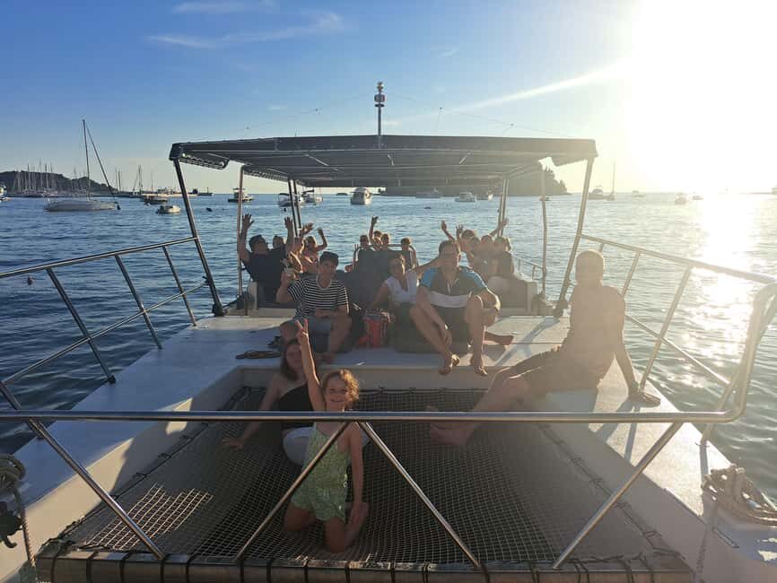 Rovinj: Sunset & dolphin group tours with Catamaran - Dolphins not guaranteed: how to set expectations the smart way