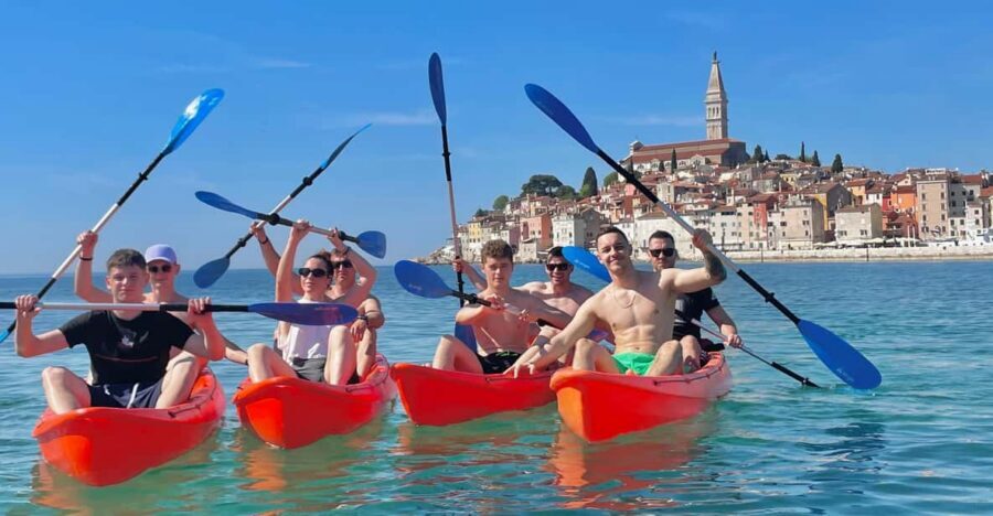 Rovinj:BUBA KAYAK TOURS:snorkeling,jumping,FREEdrinks&photos - Key points before you go