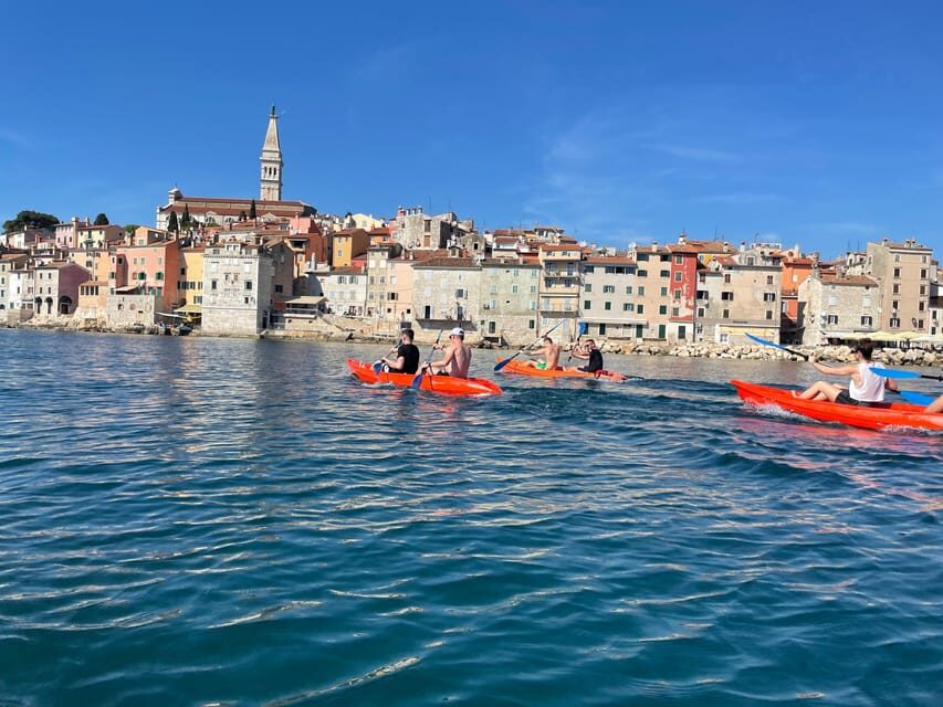 Rovinj:BUBA KAYAK TOURS:snorkeling,jumping,FREEdrinks&photos - Price and Logistics: Getting the Most for $47