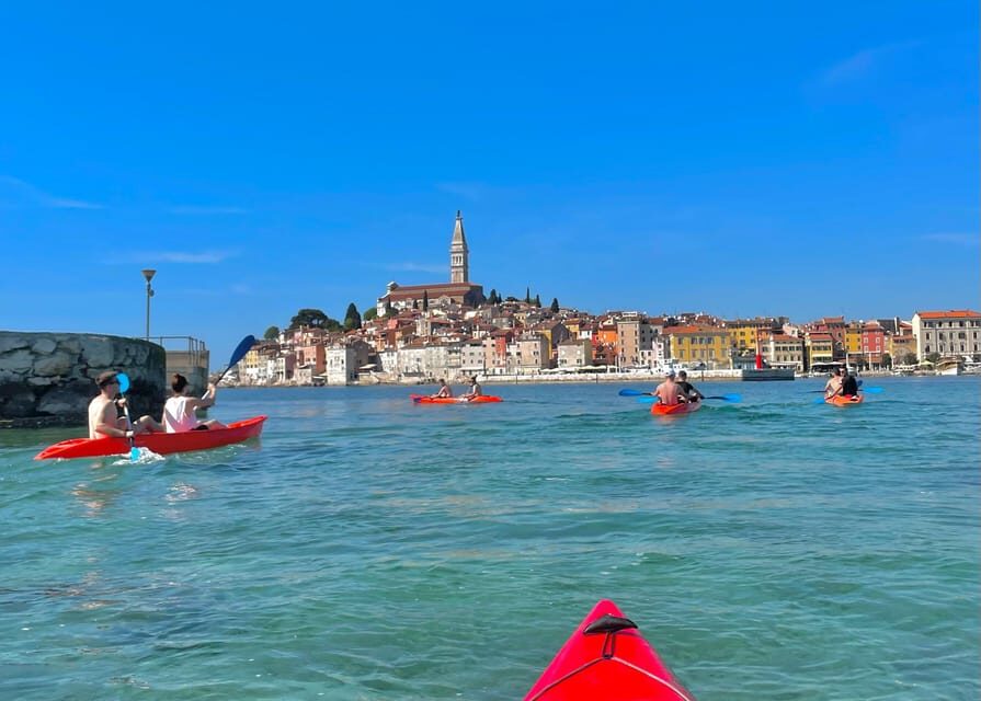 Rovinj:BUBA KAYAK TOURS:snorkeling,jumping,FREEdrinks&photos - The Cliff Jumping Section: 1 to 10 Meters, With Control
