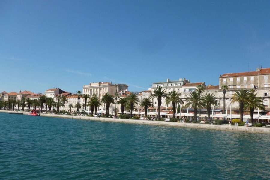 Split: 1.5-Hour Riviera Boat Cruise with a Free Drink - Čiovo Island sunset plus onboard music for a true summer-evening feel