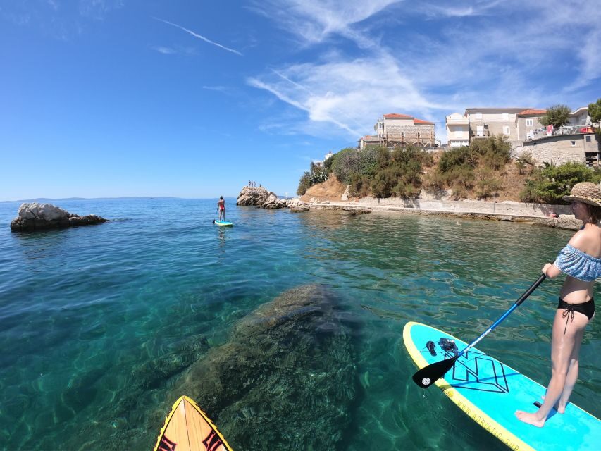 Split: Adriatic Sea and River Stand-Up Paddleboard Tour - Adriatic Sea Time: Stobreč Cliffs, Protected Periska, and Jump or Snorkel