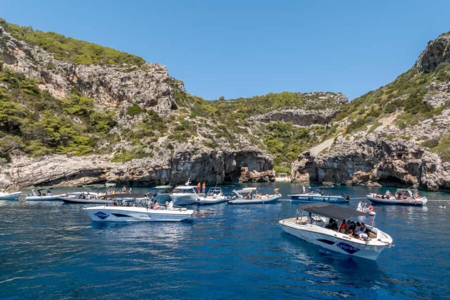Split: Blue Cave & Hvar Small-Group Speedboat Tour - Limestone Caves and the Stupišće Military Base Photo Moments