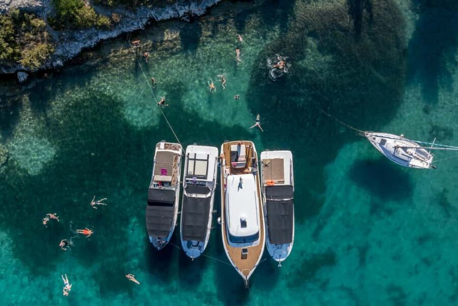 Split: Blue Cave, Vis and Hvar Small Group Speedboat Tour - Stupišće Military Base and Vis Limestone Caves: History Meets Sea Views
