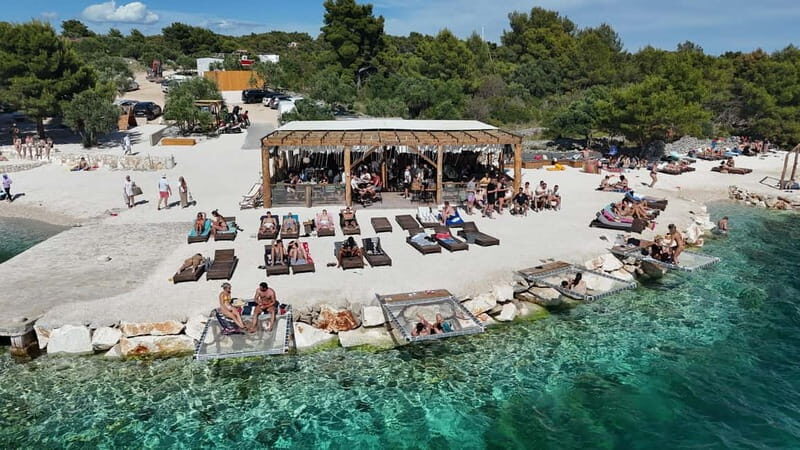 Split: Blue Lagoon & 3 Island Cruise with Snorkeling - Split to Trogir: the speedboat start sets the tone