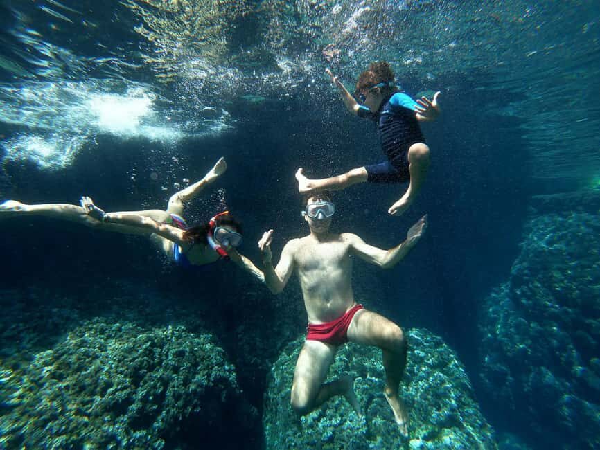 Split: Blue Lagoon & 3 Island Cruise with Snorkeling - Blue Lagoon: snorkeling with real time in the water
