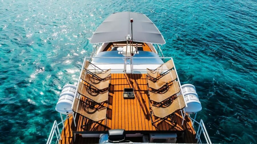 Split: Blue Lagoon and 3 Island Cruise with Food and Drinks - Drvenik’s Blue Lagoon: Two Hours of Clear Turquoise Water