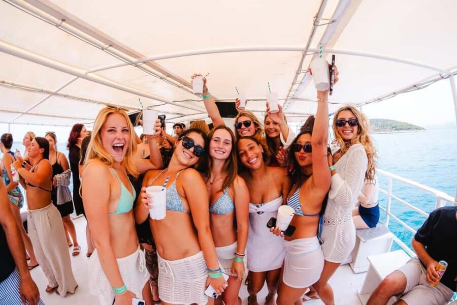 Split: Blue Lagoon Boat Party, Djs, Swim, Shots & AfterParty - Price and value: is $47 actually a deal in Split?