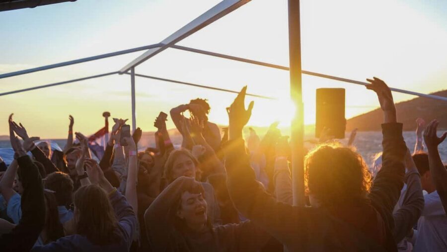 Split: Blue Lagoon Boat Party with DJs, Shots & After Party - Drinks, photos, Wi-Fi, and the onboard payment win