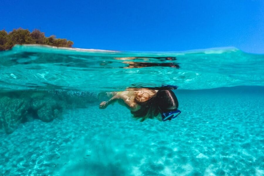 Split: Blue Lagoon, Hvar and 6 Islands Small Group Boat Tour - Blue Lagoon and Labadusa: the water stops that sell this tour